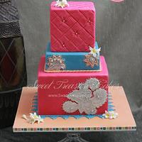 Bollywood Wedding Cake
