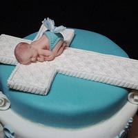 Brett's Baptism Cake