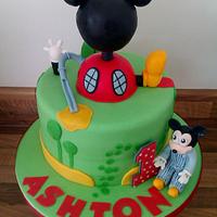 Mickey Mouse Cake for Ashton