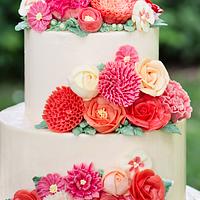 Buttercream Wedding Cake 