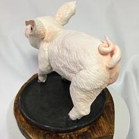 The mini-pig CAKE!