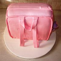 Schoolbag cake