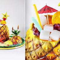 Pineapple Cocktail  Cake 