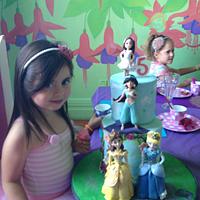 jasi's 5th birthday princess cake