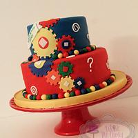 Mickey's Clubhouse first birthday cake