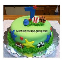 Sport Cake & Cupcakes
