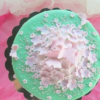 Pink Romantic cake