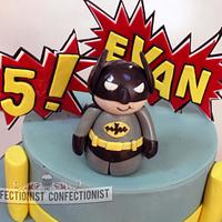 Evan - Batman Birthday Cake