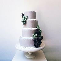 Succulent cake Succulent cake