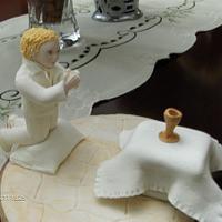 Holy Communion Cake Topper