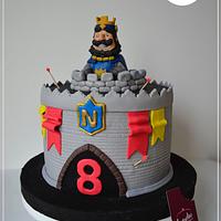 Clash royal cake castle