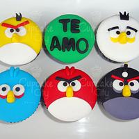 Angry birds Cupcakes