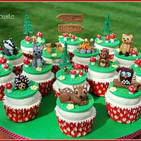 Wilderness cupcakes