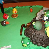 Angry Birds Cake!