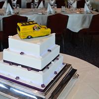 Only Fools and Horses Themed Wedding Cake