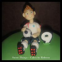 England footballer cake
