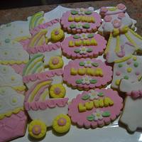 Christening cookies