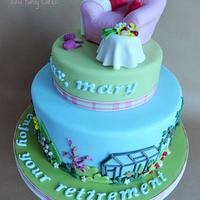 Mary's Retirement Cake