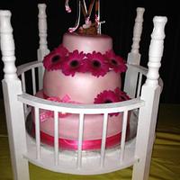 cake in a crib