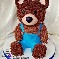 Teddy bear cake