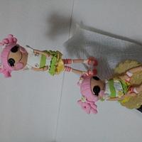 Blossom Flowerpot "Lalaloopsy" Cake Toppers