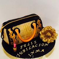 cake Snakeskin Bag