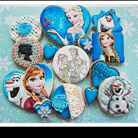 Frozen Movie Cookies