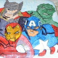 Marvel Hero Cake