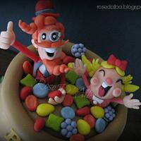 Candy Crash Saga cake