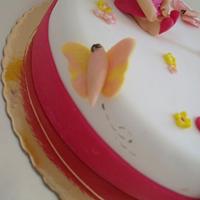 Sweet & lovely 1st birthday cake