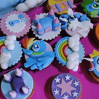 My little Pony Cake & Cupcakes