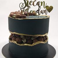 Fault line cake Fault line cake