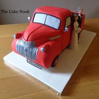 Pickup Truck Wedding Cake.