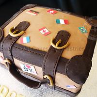Luggage cake - Enjoy your trip to marriage !