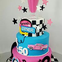60's Diner Cake