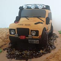 cake Land Rover