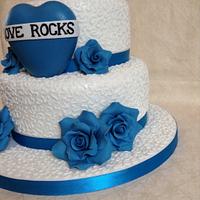 Love rocks wedding 