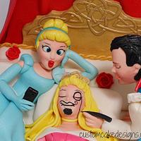 Parody Sleeping Beauty 21st Cake