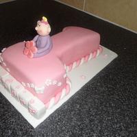 Number 1 Girly Cake