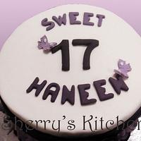 Sweet 17th. Cake