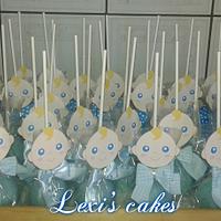 baby shower cakepops