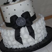 Black and White Bridal Shower