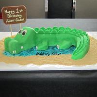 Alligator Cake