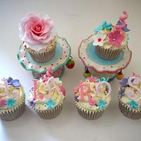 First Birthday Cupcakes
