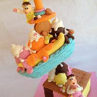 Ice Cream Party - Tower Cake