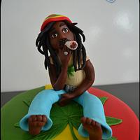 " Bob Marley " Cake