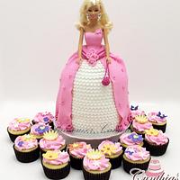 Doll cake ...