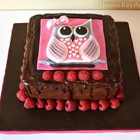 Owl Cake 