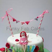 Fairies birthday cake
