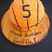 Basketball Birthday cake 